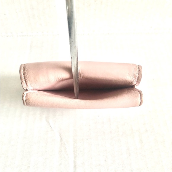 Balenciaga Blush Pink Leather Compact Wallet - Picture 3 of 10